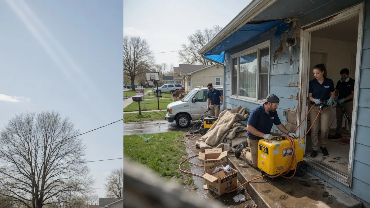 Basement Flood Cleanup in Wakeeney, KS near me